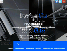 Tablet Screenshot of njglassdoors.com